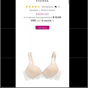 The Little Bra Company Yvonne bra NEW WITH TAGS